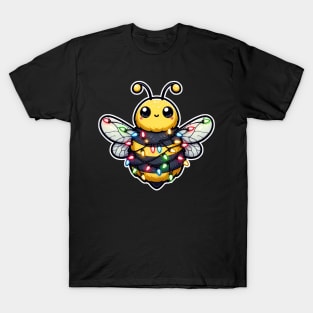 Oh Christmas Bee Lights T-Shirt